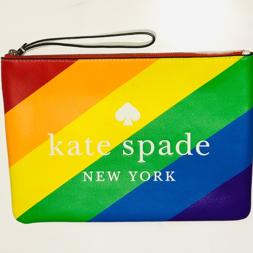 Kate Spade Rainbow Clutch